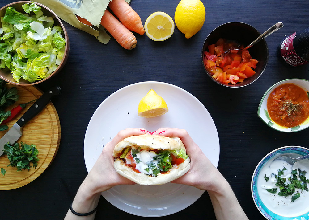 Veganer Döner Yoga Streetfood